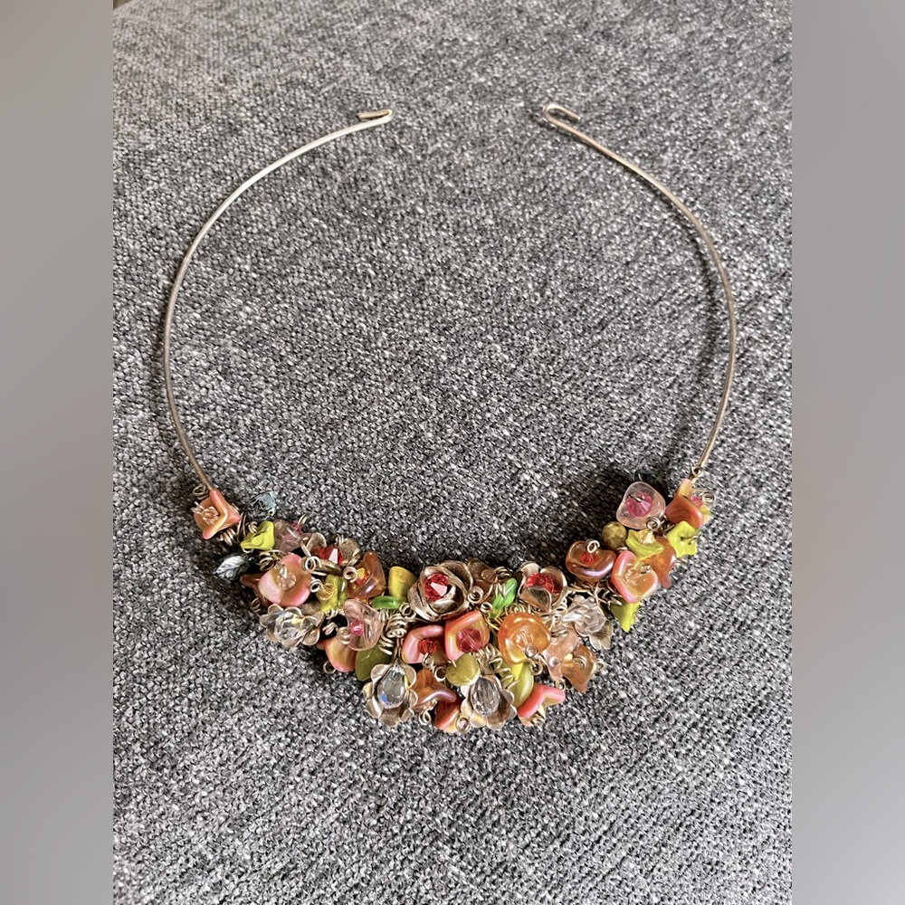 Hand beaded choker